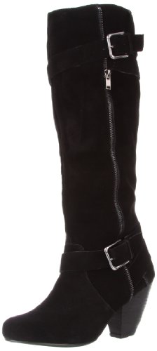 Naughty Monkey Women's The Works Boot,Black,9.5 M US