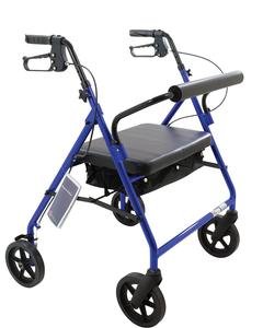 Roscoe Bariatric Rollator, Blue