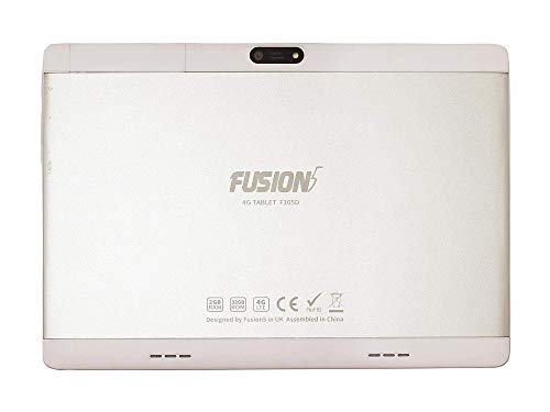 Image of FUSION5 4G Tablet (24.38 cm /9.6 inch, 32GB, Wi-Fi + 4G LTE + Voice Calling, 8MP Camera, Bluetooth, Android 8.1 Oreo Google Certified Tablet PC, White),105D 8.1