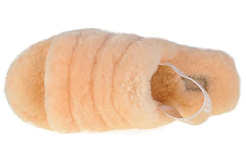 【美品】UGG fluff yeah slide Ugg Women's Casual Fluff Yeah Slide Slippers, Grooved