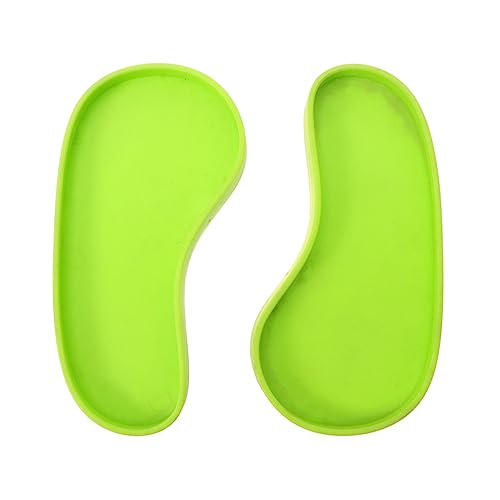 Totority 2Pcs Green Reptile Water Dish Food Feeder Practical Bowl for Turtles Lizards Spiders and Crawlers Daily Hydration Feeding for Reptiles