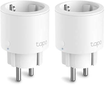 Tapo P115 Presa Intelligente WiFi Smart Plug, Presa Mini Smart Wi-Fi, Monitoraggio Energetico, Controllo Vocale, Compatibile con Alexa e Google Home, Controllo Remoto Tramite APP Tapo
