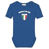 Baby romper baby onesie newborn outfit, Rookie of the Year Italië vlag ontwerp, korte mouw zachte babykleding, unisex baby pakje, baby cadeau