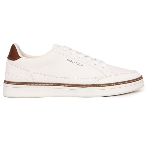 Nautica Men's Classic Lace-Up Low Top Fashion Sneaker Loafer - Stylish and Comfortable Casual Shoe - Image 3