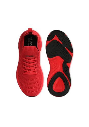 Image of Neeman's Begin Walk Glide Women's Walking Sneakers with CushyWalk Cushioning | Stretch Knit Breathable Upper, CloudSurge Foam Insole, Anti-Skid EVA Rubber Sole, Lace-Up Comfort Shoes