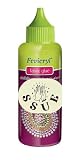 80ml Fevicryl Fabric Glue Sticking Beads, Ribbon, Design Clothes with Ornaments, Mirror Pieces, Patchwork, Stones, Laces, Sequins Embroidery Accessories Foil Easy Use Etc (Fabric Glue - 1pc)