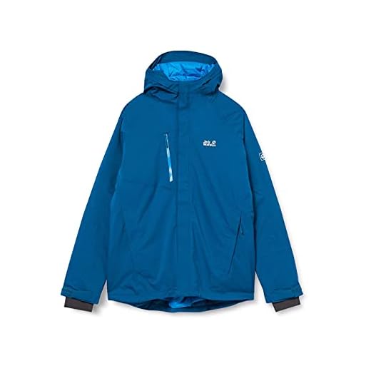 Jack Wolfskin Herren TROPOSPHERE JACKET M wasserdichte Winterjacke, Dark Cobalt, L