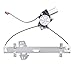 Rear Left Driver Power Window Regulator with Motor Compatible for 2001-2006 Acura MDX Base & Touring