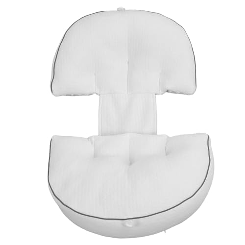 Suporte de Travesseiro para Gravidez, Capa Removível Design Ergonômico Travesseiro para Gravidez Lat