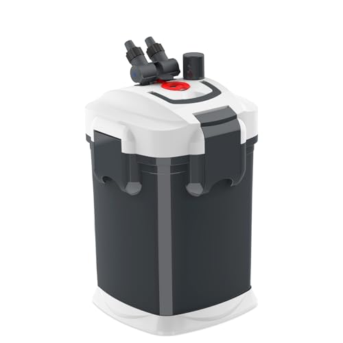 528GPH Canister Filter, Ultra-Quiet External...