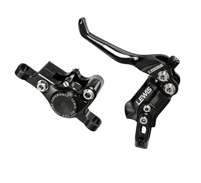 LEWIS LV2 Sistemas de Freno – Destinado para Bicicletas Cross Country, Trial, BMX & Dirt Jump MTB, Ligero, Ajuste Doble 2 en 1, CNC, Puerto primario + secundario