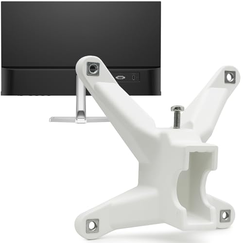 3IDEE Adaptador VESA para monitor HP Serie 5 & Mf (524sa, 524sf, 524sw, 527sa, 527sf, 527sw, 532sf, M22f, M24f, M27f, M32f) – 75 x 75 mm – Fácil instalación, estable, resistente y ajuste preciso