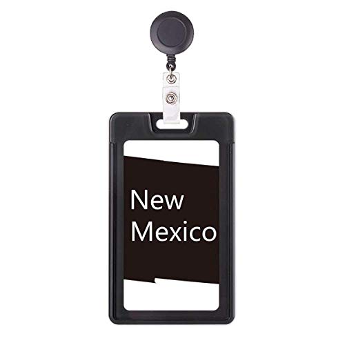 Porte-cartes Nouveau-Mexique avec enrouleur pour pass et badges