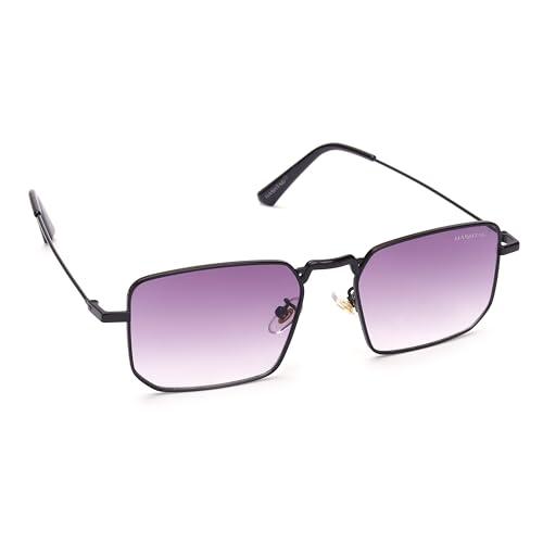 Image of HASHTAG EYEWEAR Sunglasses for Men & Women | Trendy Metal Frame Full Rim Glasses | UV400 Protection, Scratch-Resistant, Lightweight & Durable, Stylish Fashion Eyewear for Outdoor