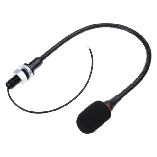 Microphone de conférence avec fonction de ramassage unidirectionnel Microphone flexible col de cygne pour bus et salle de réunion