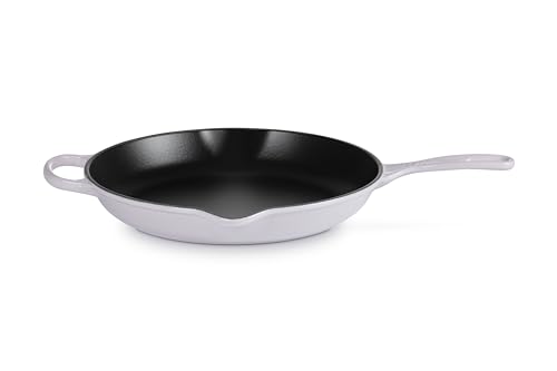 Image of Le Creuset Enameled Cast Iron Signature Round Skillet, 11.75 inch, Shallot