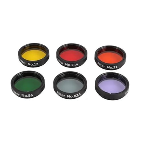 Accesorios para telescopios astronómicos de colores para noches de observación lunar