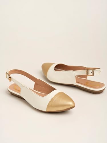 Image of Shoetopia Women Buckle Ballet Flat