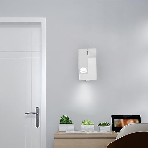 Applique murale LED 3W avec lampe de lecture COB réglable