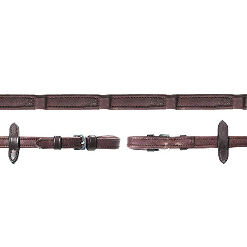 Schockemöhle Durasoft Reins Full Size Dark Brown marron équitation