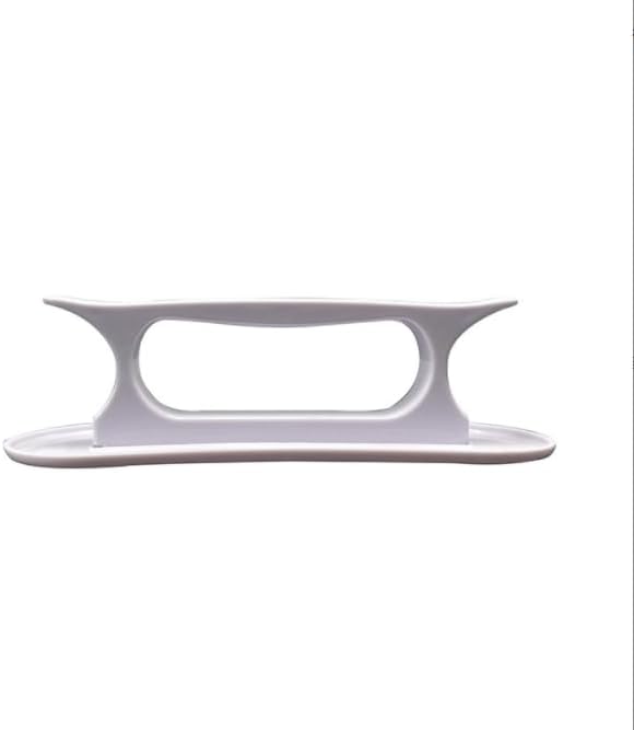 Miniatura 5 de Fondant - Pulidor de glaseado más suave para decoración de tartas, herramienta de paleta de raspador Sugarcraft (forma redonda de doble cabeza)