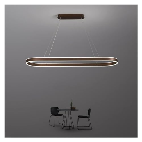 Lustre ovale à intensité variable pour optimiser l'éclairage de votre salon - 2