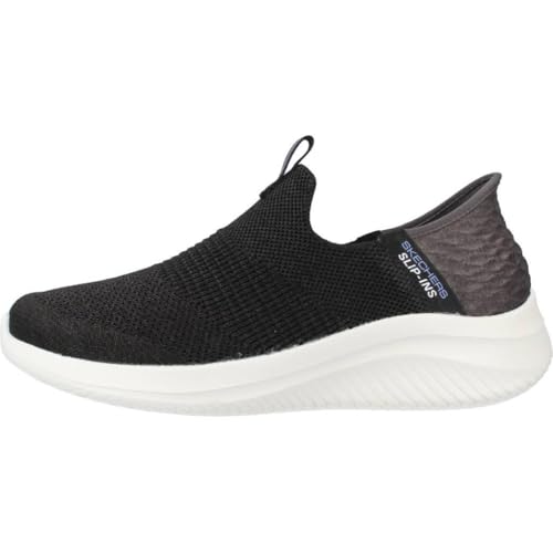 Skechers Femme Ultra Flex 3.0 Smooth Step Sneakers,Sports Shoes, Noir, 37 EU