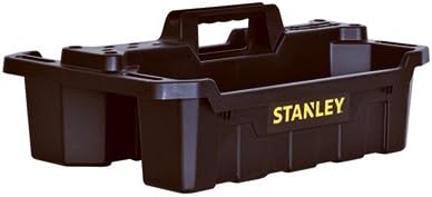 Stanley STST41001 19.34" X 13" X 7.6" Black Portable Storage Tote Tray