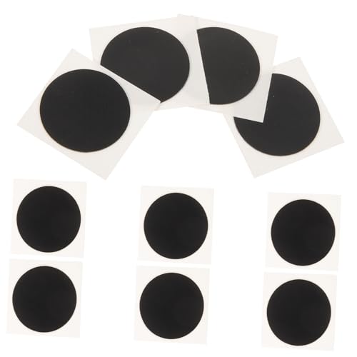 Parliky 10Pcs Self Adhesive Bike Tire Patch Kit Durable Repair Patches for All Bicycle Types Easy to Use Tubeless Tire Fix for Long Distance Riding