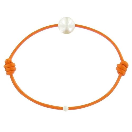 Bracelet perle de culture blanche Les Poulettes à porter au quotidien