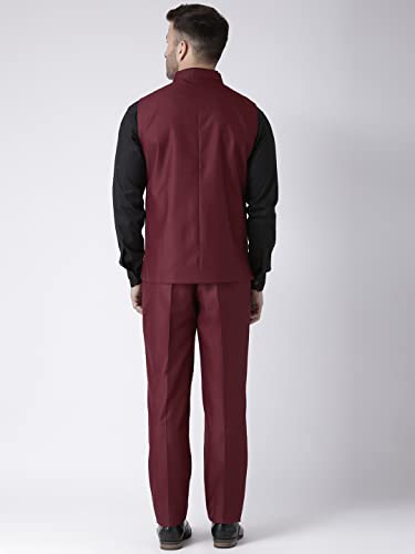 Image of hangup Men's Regular Fit Jacket with Trouser Available in 4 Sizes (m to 2XL,38 to 44)