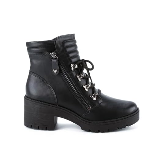 Bota Feminina Mississipi Coturno Salto Tratorado Preto 36