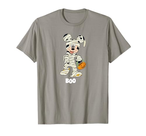 T-shirt Mickey Momie Disney Halloween au motif phosphorescent et coton ultra doux