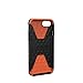 URBAN ARMOR GEAR UAG Designed for iPhone SE (2022) Case [4.7-inch Screen] Sleek Ultra-Thin Shock-Absorbent Civilian Protective Cover, Black