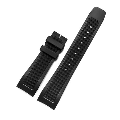 Bracelet montre caoutchouc silicone 22mm pour IWC Portugieser