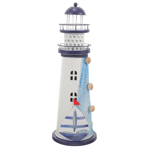BESPORTBLE Decoración Del Faro Del Océano