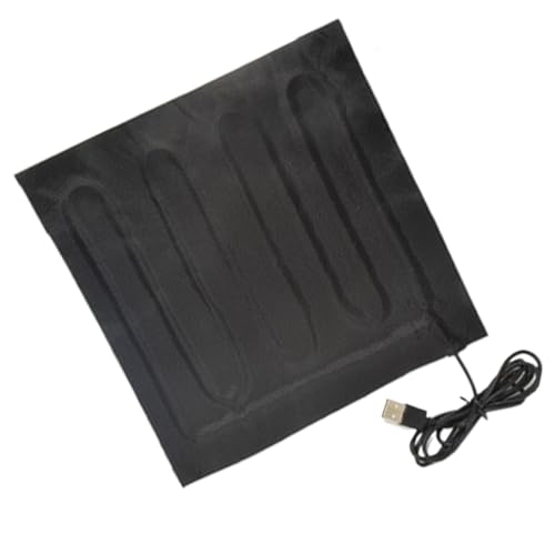 Manta térmica USB – Almohadilla de viaje eléctrica rápida | Funda calefactora multiusos | Manta calefactora portátil para el hogar, hotel, automóvil, oficina | Almohadillas eléctricas compactas para s