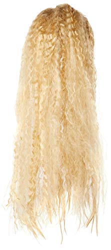 Peruca Longa Frizada Sulamericana Fantasias Loira Único