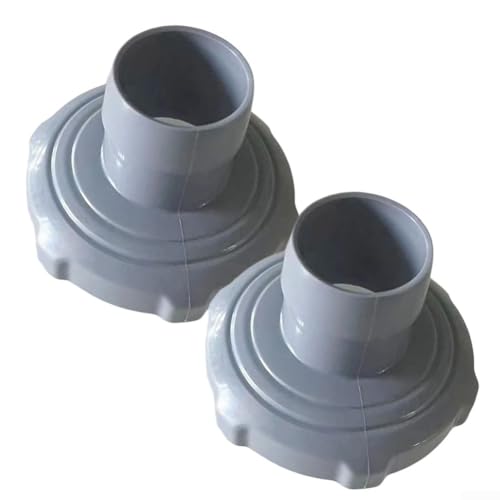 Adaptador de manguera de skimmer para piscinas intex, herramienta de limpieza conveniente y eficaz (2 piezas)
