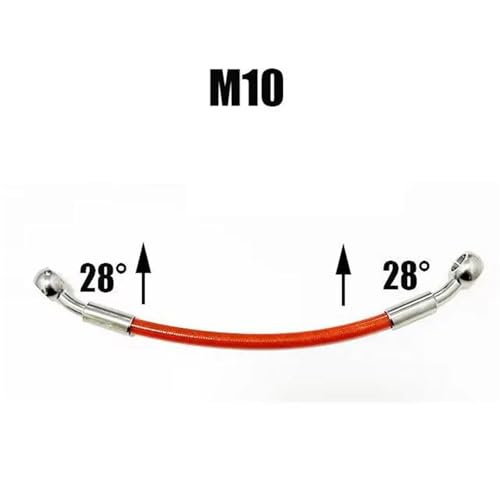 Durite de frein moto M10 contre la perte de pression hydraulique - 3