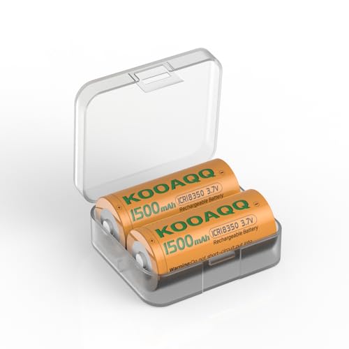 KOOAQQ [1500mAh] 2025 New Version High Capacity...