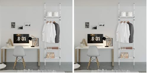 Kit vestidor modular para renovar el orden de tu ropa y mantener el cuarto impecable 2