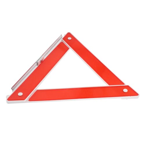 Kit de 2 triángulos de seguridad para autos portátiles miniatura 7