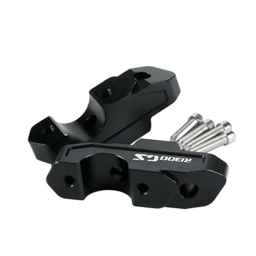 Rehausseurs serrage guidon R1300GS finition usinée haut de gamme