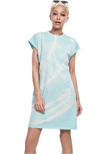 Urban Classics Ladies Tie Dye Dress aquablue S