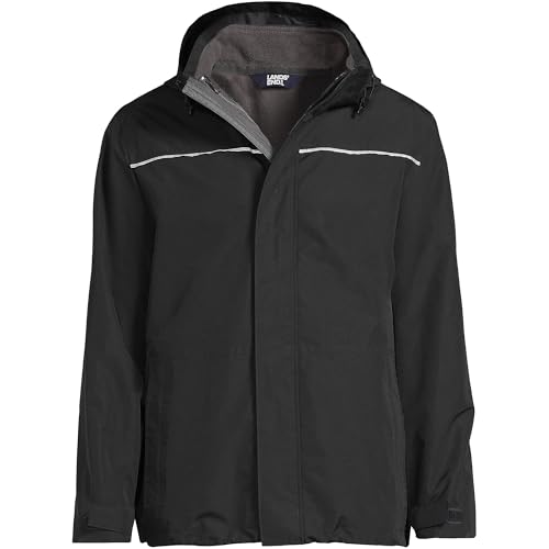 Lands' End Men's Regular 3 in 1 Squall Jacket3