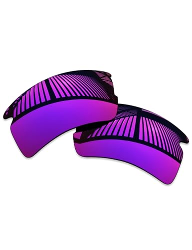 Image of UV Protection Polarized Replacement Lenses for Oakley Flak 2.0 OO9295 Sunglasses Frame - Midnight Sun Mirror Coated Polarized
