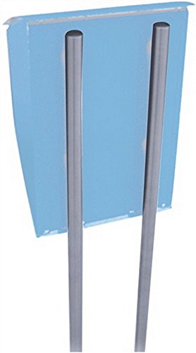 Preisvergleich Produktbild Briefkasten-Ständer Universal 150 Höhe 1500mm silber