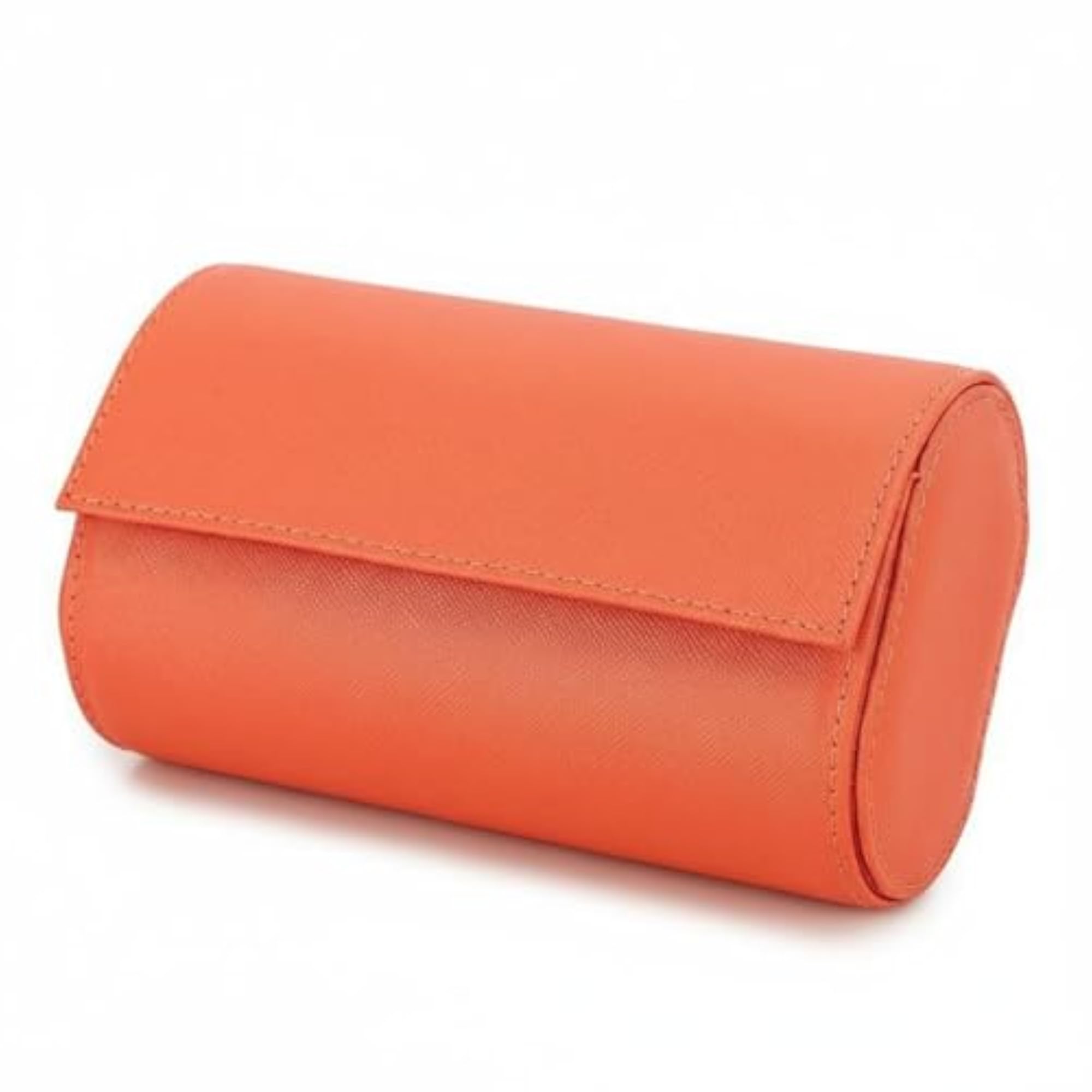 Leather Watch Storage Box with Soft Velvet Lining, 2-Slot for Couples