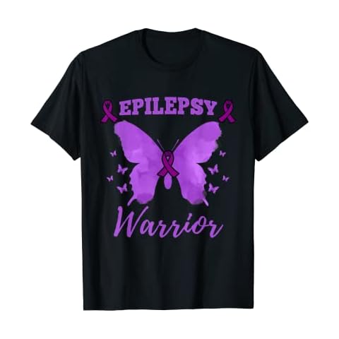 Epilepsy Warrior Epilepsy Awareness T-Shirt Cover